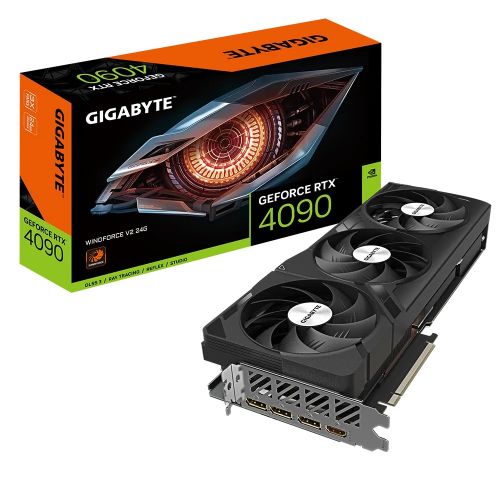 голяма снимка на Gigabyte RTX 4090 WINDFORCE V2 24GB