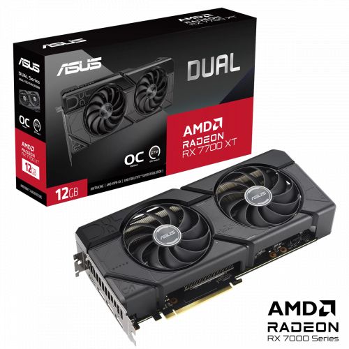 голяма снимка на ASUS Dual RX 7700 XT OC 12GB