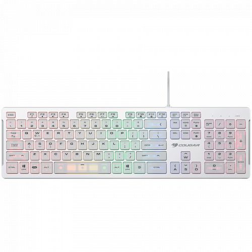 голяма снимка на COUGAR Vantar S White Gaming Keyboard CG37VSWRNMW0002