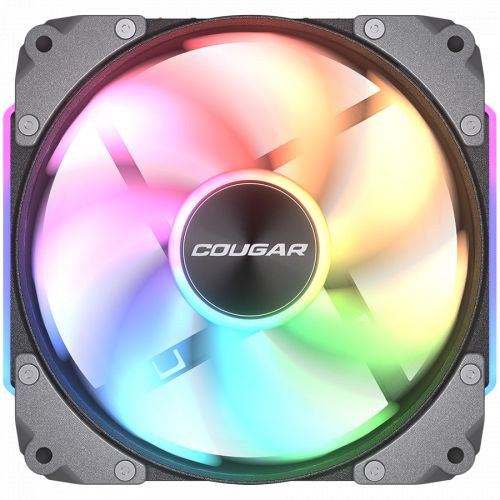 голяма снимка на Cougar fan APOLAR 120 ARGB Black Fan CG3MAPR12A10001