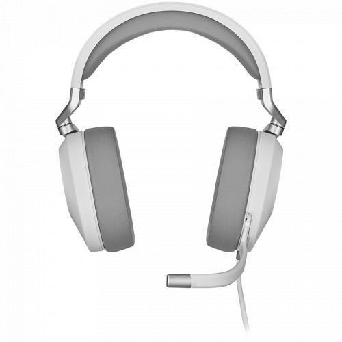 голяма снимка на Corsair gaming headset HS65 Surround White CA-9011271-EU