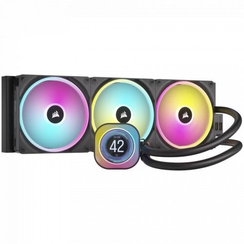 голяма снимка на CORSAIR iCUE LINK H170i LCD AIO 420mm CW-9061009-WW