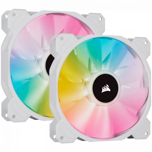 голяма снимка на Corsair White SP140 RGB ELITE 140mm RGB CO-9050139-WW