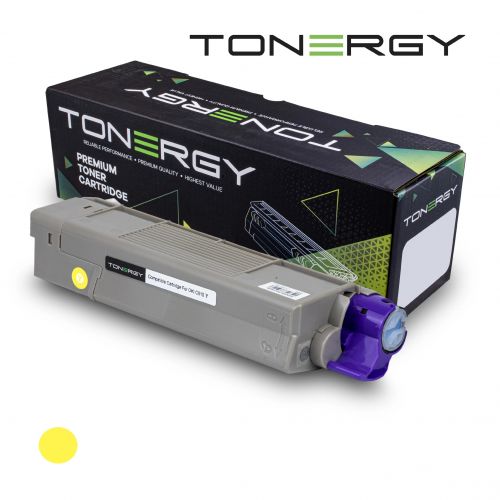 голяма снимка на Tonergy Compatible Toner Cartridge OKI 44315301 Yellow 6k