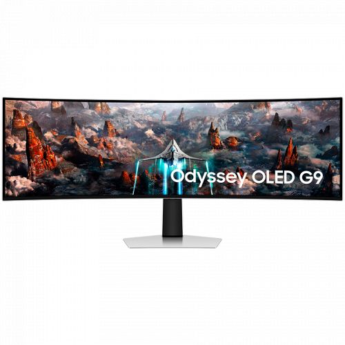 голяма снимка на Samsung LS49CG934SUXEN Odyssey G93SC 49 DQHD Curved 1800R QD-OLED