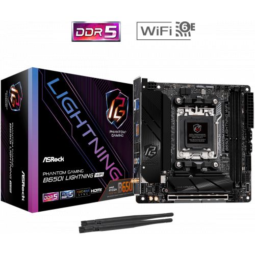 голяма снимка на ASROCK B650I LIGHTNING WIFI AM5