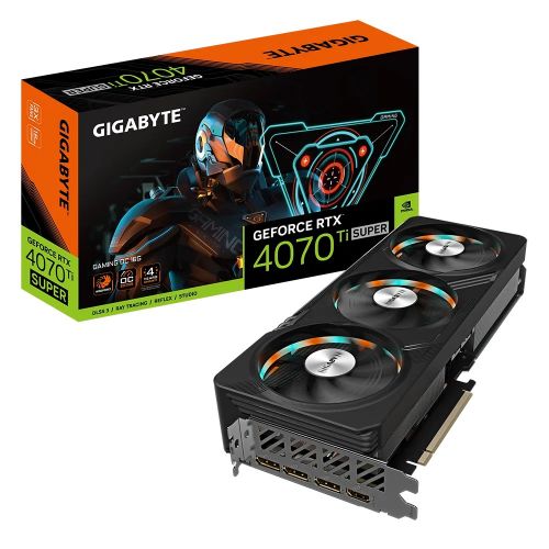 голяма снимка на Gigabyte RTX 4070 TI SUPER GAMING OC 16GB