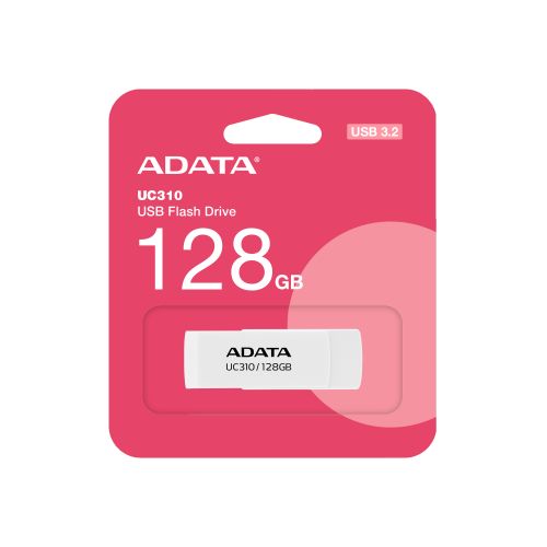 голяма снимка на 128GB TYPE-C UC310 ADATA WHITE