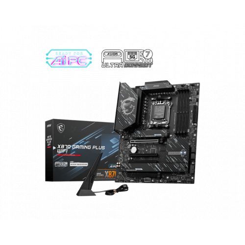 голяма снимка на MSI X870 GAMING PLUS WIFI AM5