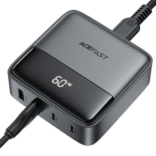 голяма снимка на Acefast Desktop Wall Charger PD65W GaN Z6 USB-C x 2 USB-A x 2