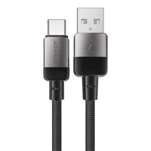 голяма снимка на Acefast USB-A to USB-C Cable 60W 1.2m C9-04 Black