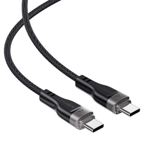 голяма снимка на Acefast USB-C to USB-C Cable 60W MAGNETIC 1.2m C11-03 Black