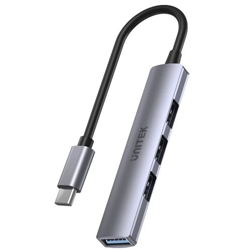 голяма снимка на Unitek USB to LAN 100Mbps black H1208B