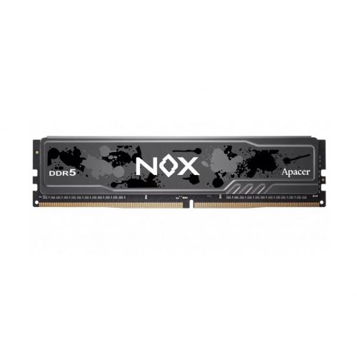 голяма снимка на Apacer RAM 16GB NOX DDR5 DIMM 5600-40 2048x8 AH5U16G56C522MBAA-1