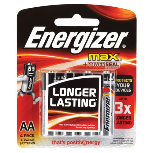 голяма снимка на 4 AA BAT ENERGIZER ALKAL 1.5V