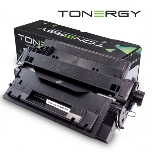 голяма снимка на Tonergy Compatible Toner Cartridge HP 55A CE255A CANON CRG-724 Black Standard Capacity 6k