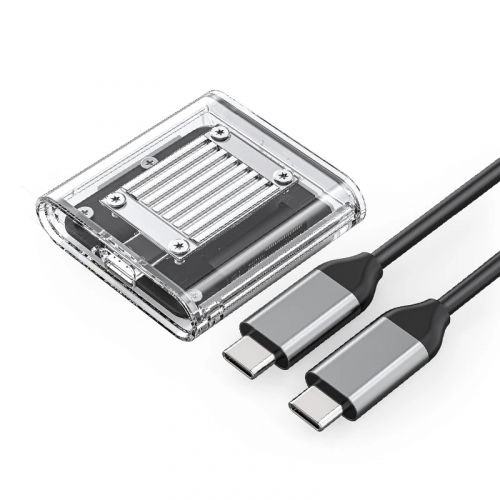 голяма снимка на Orico Storage Case M.2 2230 NVMe TC20-M2-10G-GY-BP 10Gbps Gray