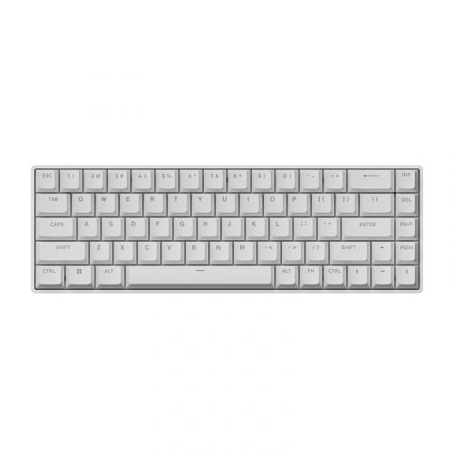 голяма снимка на Madlions Professional Gaming Mechanical Keyboard FIRE 68 RGB 8K Gateron Dual-Rail Magnetic Switches Linear RGB White