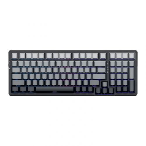 голяма снимка на VGN Wireless Gaming Mechanical Keyboard V98 PRO V2 Limited Black Glow Kailh Arctic Switches BT5.0 2.4G RGB