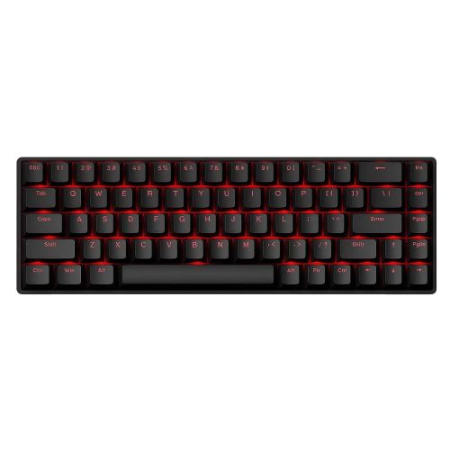 голяма снимка на Madlions Professional Gaming Mechanical Keyboard FIRE 68 PRO 8K Gateron Magnetic Jade Switches RGB Black