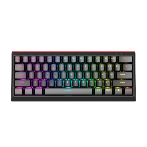 голяма снимка на Marvo Gaming Mechanical keyboard 61 keys TKL KG962G RED switches RGB