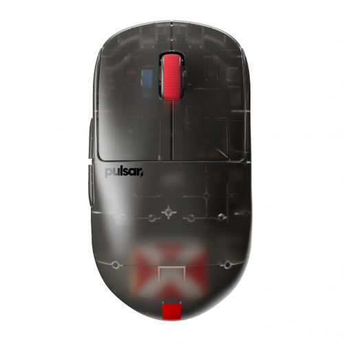 голяма снимка на Pulsar Wireless Gaming Mouse X2H Mini Clear Black LTD 3000 1K