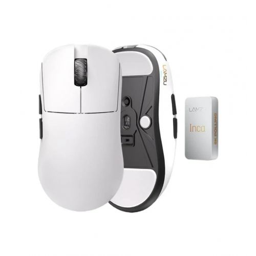 голяма снимка на Lamzu INCA 8K Wireless Gaming Mouse White