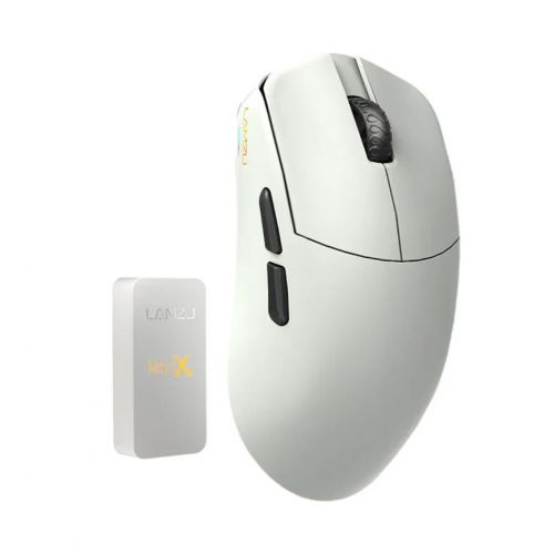 голяма снимка на Lamzu MAYA X 8K Wireless Gaming Mouse Cloud Grey