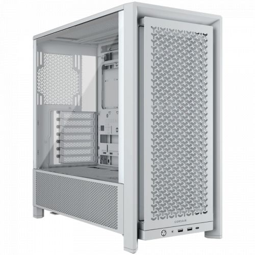 голяма снимка на Corsair FRAME 4000D RS Mid-Tower White CC-9011313-WW