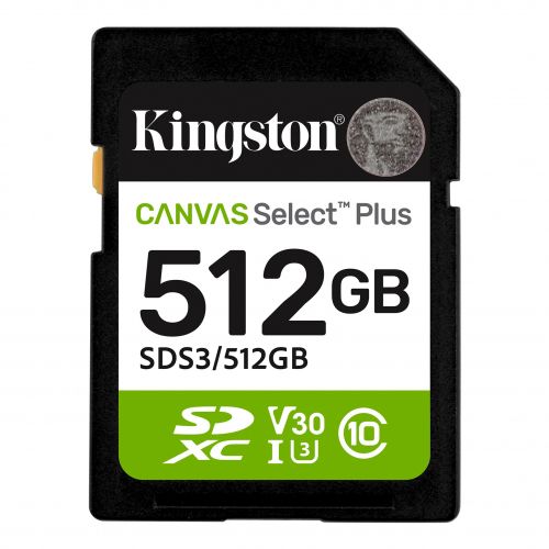 голяма снимка на 512G SD KINGST SDS3