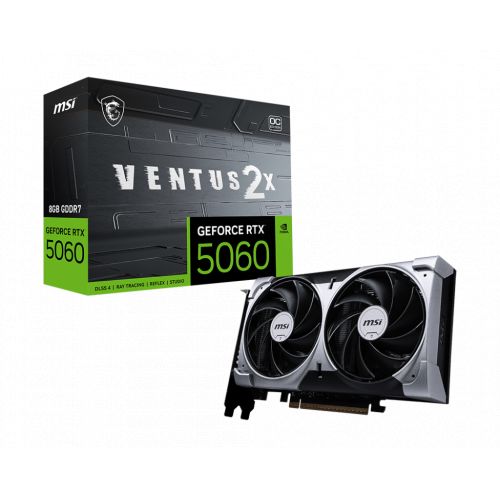 голяма снимка на MSI RTX5060 8G VENTUS 2X OC