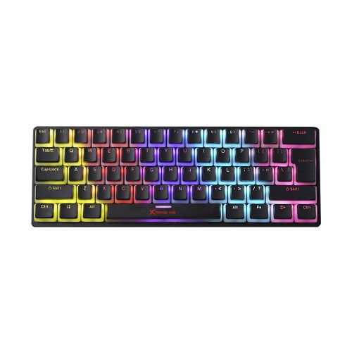 голяма снимка на Xigmatek Gaming Mechanical keyboard 61 keys TKL GK-985P BLUE switches