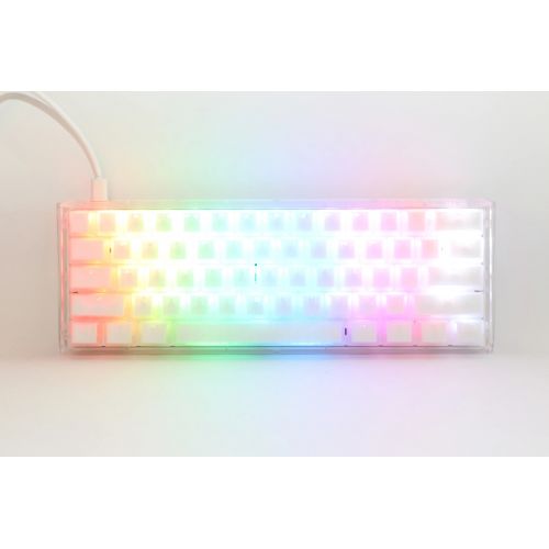 голяма снимка на Ducky Professional Gaming Mechanical Keyboard One 3 Mini Aura White Cherry MX RGB Brown