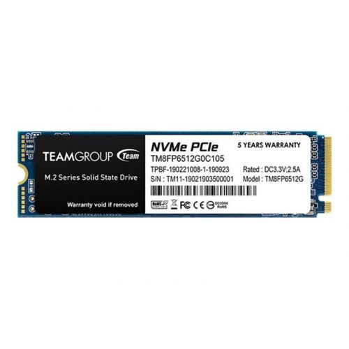 голяма снимка на Team Group SSD MP33 512 GB M.2 2280 PCIe 3.0 x4 NVMe TM8FP6512G0C101