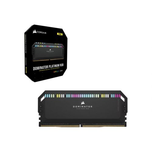 голяма снимка на CORSAIR RAM Dominator Platinum RGB 32 GB 2 x 16 GB Kit DDR5 5200 DIMM CL40 CMT32GX5M2B5200C40