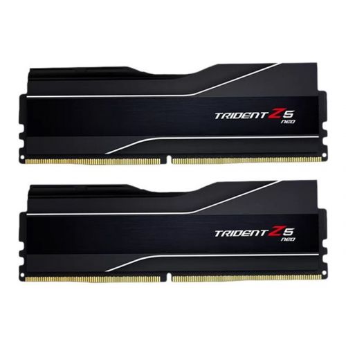 голяма снимка на G.Skill RAM Trident Z5 Neo 64 GB 2 x 32 GB Kit DDR5 6000 DIMM CL30 F5-6000J3040G32GX2-TZ5N