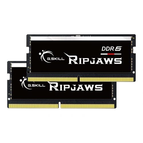голяма снимка на G.Skill RAM Ripjaws 32 GB 2 x 16 GB Kit DDR5 4800 SO-DIMM CL34 F5-4800S3434A16GX2-RS