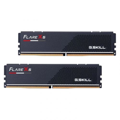 голяма снимка на G.Skill RAM Flare X5 F5-6000J4048F24GX2-FX5 48 GB 2 x 24 GB Kit DDR5 6800 DIMM CL40 F5-6000J4048F24GX2-FX5