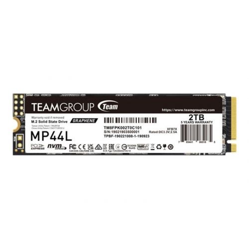 голяма снимка на Team Group MP44L SSD 2 TB PCIe 4.0 x4 NVMe TM8FPK002T0C101