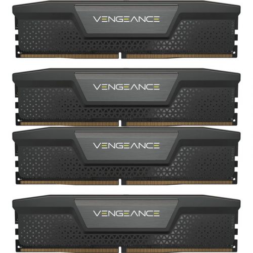 голяма снимка на CORSAIR RAM Vengeance 128 GB 4 x 32 GB Kit DDR5 5600 DIMM CL40 CMK128GX5M4B5600C40