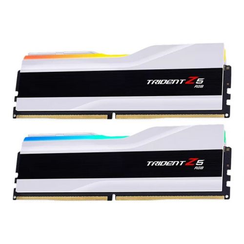 голяма снимка на G.Skill RAM Trident Z5 RGB 48 GB 2 x 24 GB Kit DDR5 8400 DIMM CL40 F5-8400J4052G24GX2-TZ5RW