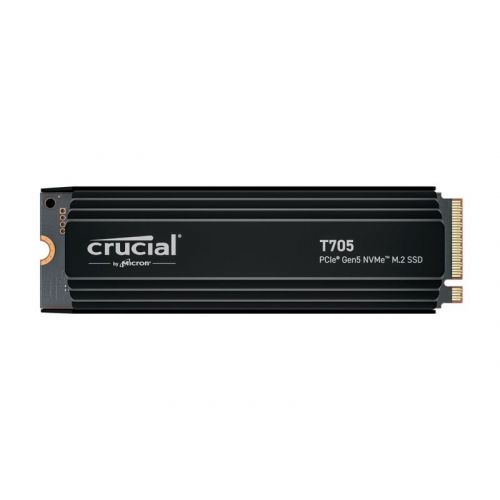 голяма снимка на Crucial T705 SSD 1 TB PCI Express 5.0 NVMe CT1000T705SSD5