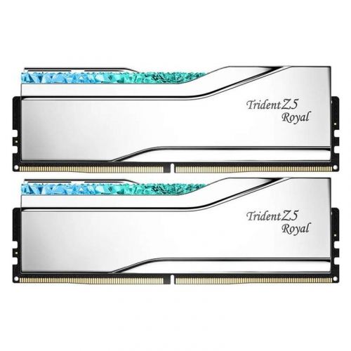 голяма снимка на G.Skill RAM Trident Z5 Royal RGB 32 GB 2x 16 GB Kit DDR5 7600 DIMM CL36 F5-7600J3646G16GX2-TR5S