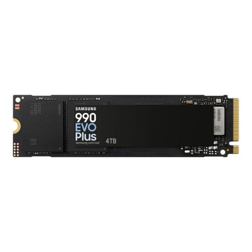 голяма снимка на Samsung SSD 990 EVO Plus MZ-V9S2T0 4 TB M.2 2280 PCIe 5.0 x2 NVMe MZ-V9S4T0BW
