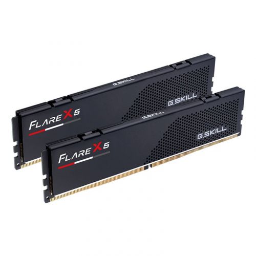 голяма снимка на G.Skill Flare X5 DDR5 kit 64 GB 2 x 32 GB DIMM 288-pin 3000 MHz  PC5-24000 unbuffered F5-6000J3040G32GX2-FX5