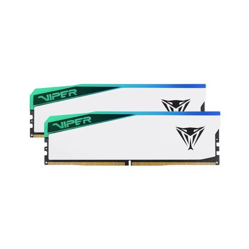 голяма снимка на Patriot Viper Elite 5 RGB DDR5 kit 48 GB 2 x 24 GB DIMM 288-pin 3500 MHz  PC5-56000 unbuffered PVER548G70C32KW