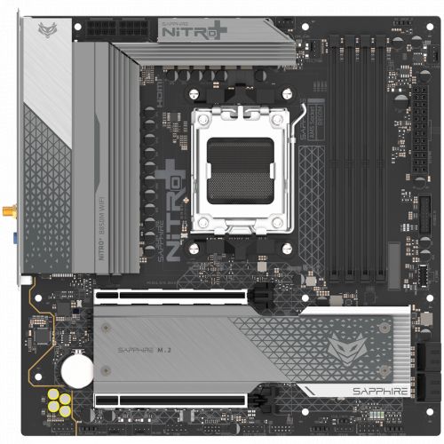 голяма снимка на SAPPHIRE AMD B850M AM5 NITRO+ WIFI6