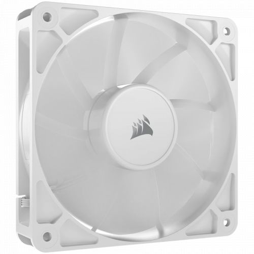 голяма снимка на CORSAIR RS120 White 120mm Fan Single Pack CO-9050192-WW