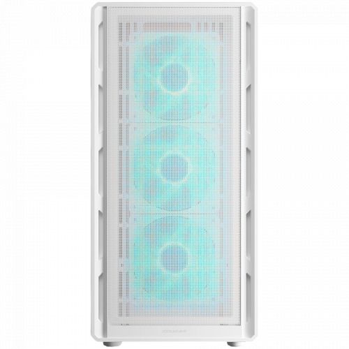 голяма снимка на COUGAR AIRFACE PURE PRO PC Case Mid Tower White CGR-2GA5W-P