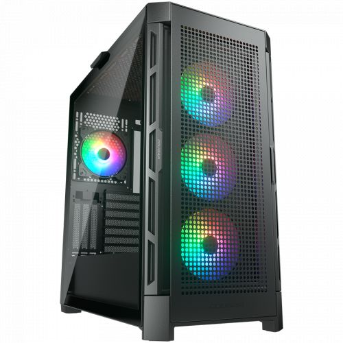 голяма снимка на COUGAR DUOFACE PRO RGB PC Case Mid Tower Black CGR-DUOFACE PRO RGB